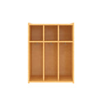 Tot Mate 3 - Section Wall Locker with Cubbies & Hooks 28