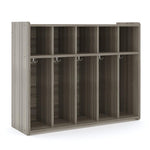 Tot Mate 5 - Section Wall Locker with Cubbies & Hooks 46