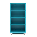 Tot Mate Mobile Bookshelf with Dry Erase Back - 4 Shelves 30