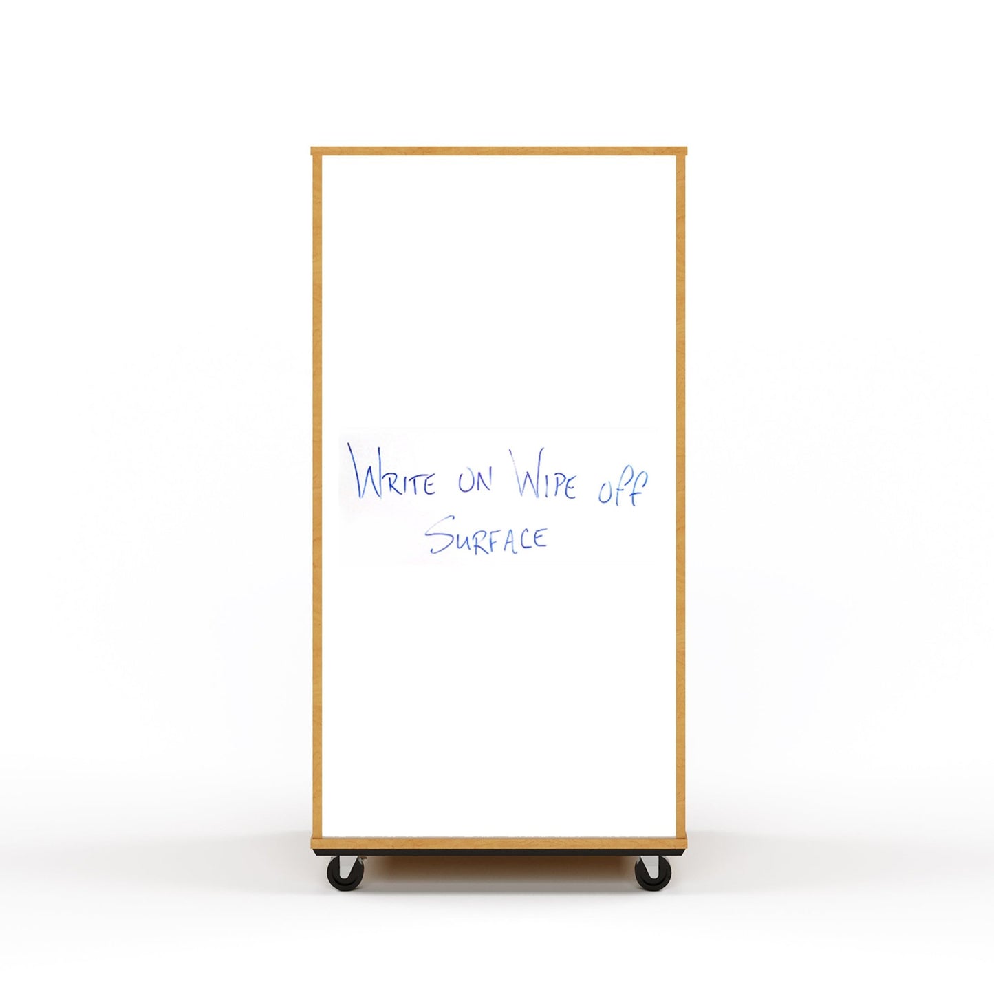 Tot Mate Mobile Bookshelf with Dry Erase Back - 4 Shelves 30"W x 23"D x 60"H (TOT - TMM511A) - SchoolOutlet