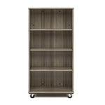 Tot Mate Mobile Bookshelf with Dry Erase Back - 4 Shelves 30