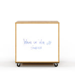 Tot Mate Mobile Bookshelf with Dry Erase Back - 2 Shelves 36