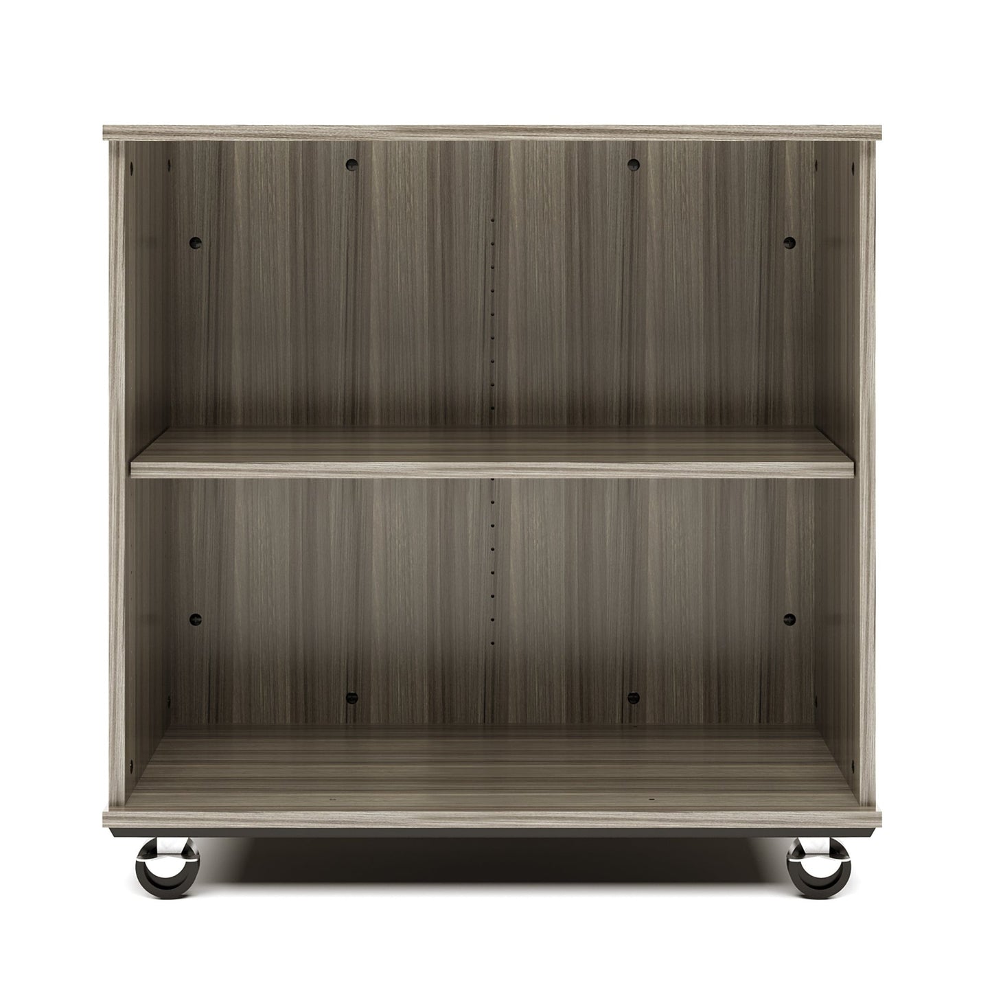 Tot Mate Mobile Bookshelf with Dry Erase Back - 2 Shelves 36"W x 23"D x 36"H (TOT - TMM512A) - SchoolOutlet