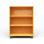 Tot Mate Mobile Bookshelf with Dry Erase Back - 3 Shelves 36