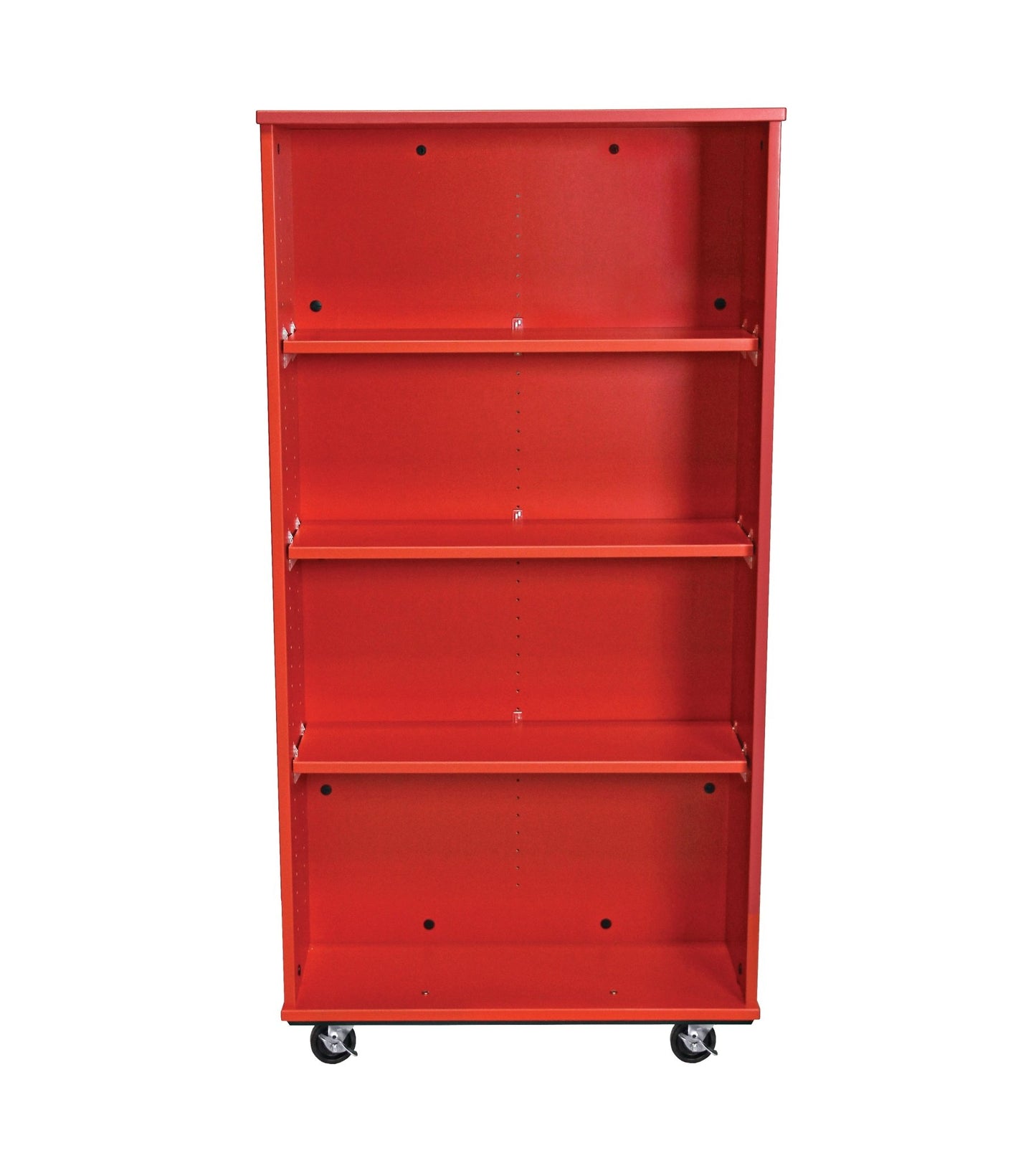 Tot Mate Double - Sided Mobile Bookshelf with 4 Shelves 30"W x 23"D x 60"H (TOT - TMM611A) - SchoolOutlet
