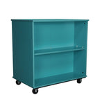 Tot Mate Double - Sided Mobile Bookshelf - 2 Shelves 36