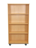 Tot Mate Double - Sided Mobile Bookshelf with 4 Shelves 36
