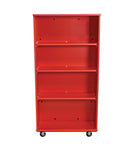 Tot Mate Double - Sided Mobile Bookshelf with 4 Shelves 36