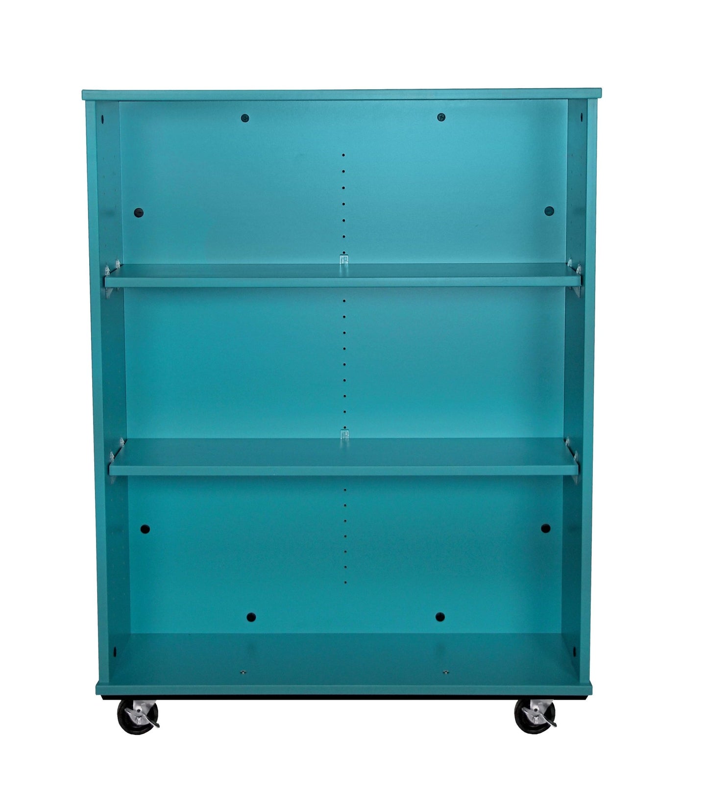 Tot Mate Double - Sided Mobile Bookshelf - 3 Shelves 36"W x 23"D x 48"H (TOT - TMM614A) - SchoolOutlet