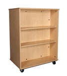 Tot Mate Double - Sided Mobile Bookshelf - 3 Shelves 36