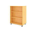 Tot Mate Double - Sided Mobile Bookshelf - 3 Shelves 36