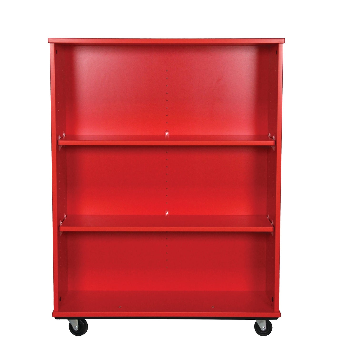 Tot Mate Double - Sided Mobile Bookshelf - 3 Shelves 36"W x 23"D x 48"H (TOT - TMM614A) - SchoolOutlet