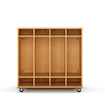 Tot Mate Mobile Locker with Dry Erase Back 48