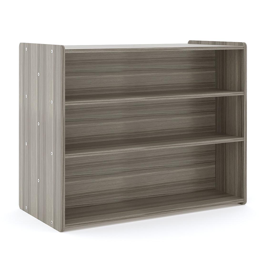 Tot Mate 3 - Level Double - Sided Open Storage Shelf 46"W x 23.5"D x 37.5"H Assembled (TOT - TMS101A) - SchoolOutlet