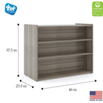 Tot Mate 3 - Level Double - Sided Open Storage Shelf 46