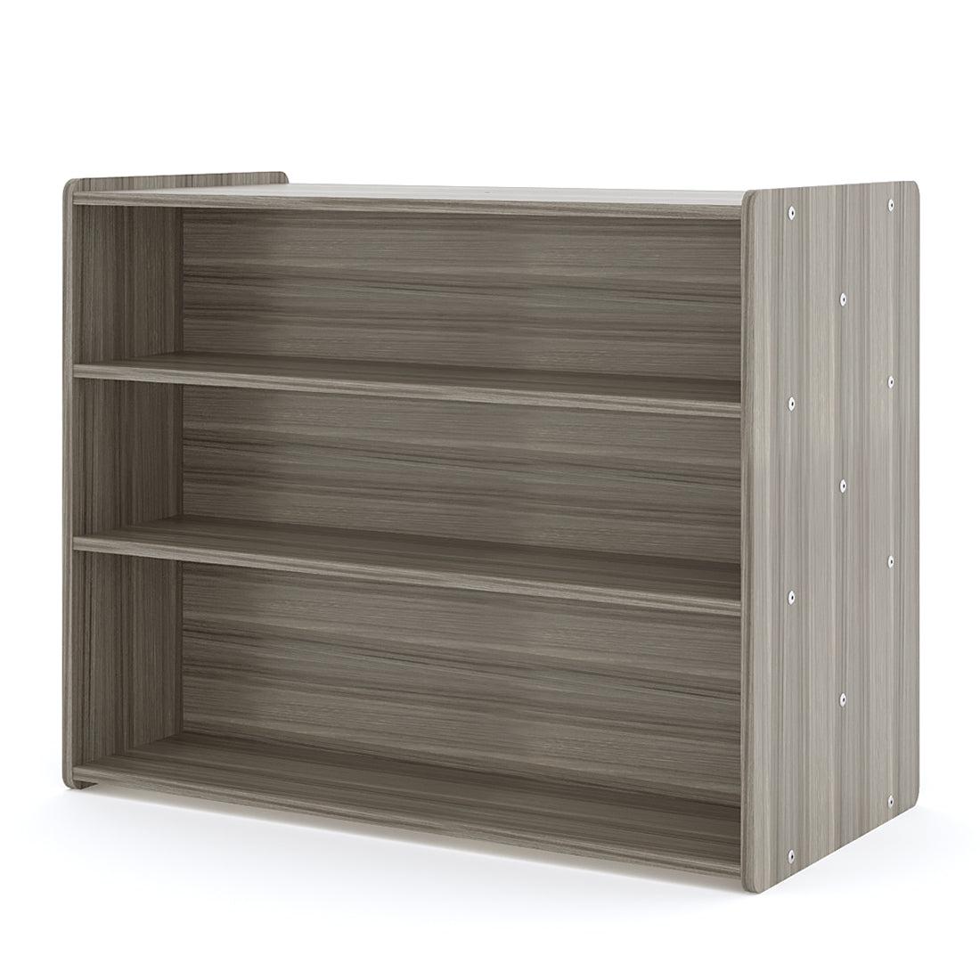 Tot Mate 3 - Level Double - Sided Open Storage Shelf 46"W x 23.5"D x 37.5"H Assembled (TOT - TMS101A) - SchoolOutlet
