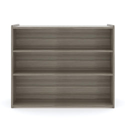 Tot Mate 3-Level Double-Sided Open Storage Shelf 46"W x 23.5"D x 37.5"H Assembled (TOT-TMS101A)