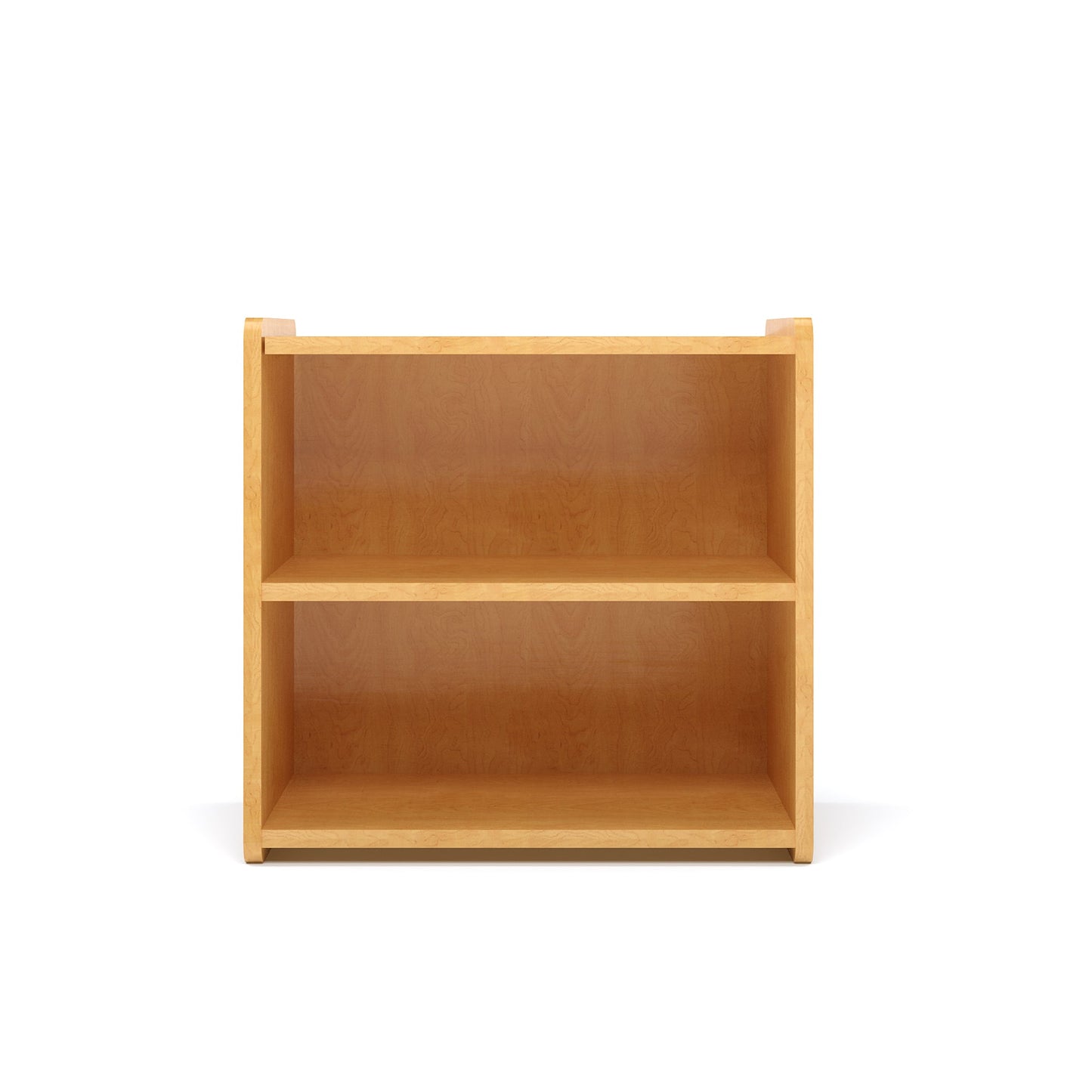 Tot Mate Small 2 - Tier Toddler Open Storage Shelf 24"W x 15"D x 23.5"H Unassemble (TOT - TMS302R) - SchoolOutlet