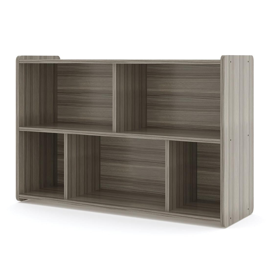 Tot Mate 5 - Compartment Preschool Cube Storage Shelf 46"W x 15"D x 30.5"H Assembled (TOT - TMS303A) - SchoolOutlet