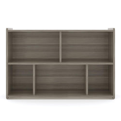 Tot Mate 5-Compartment Preschool Cube Storage Shelf 46"W x 15"D x 30.5"H Assembled (TOT-TMS303A)