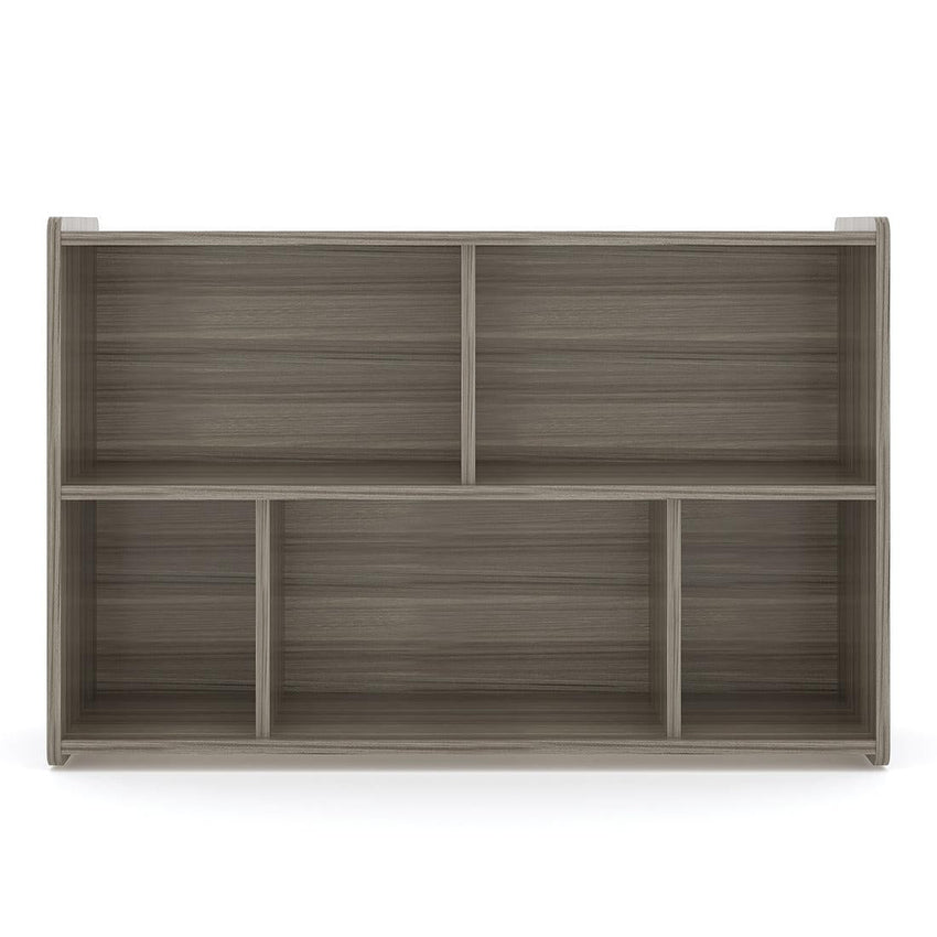 Tot Mate 5 - Compartment Preschool Cube Storage Shelf 46"W x 15"D x 30.5"H Assembled (TOT - TMS303A) - SchoolOutlet