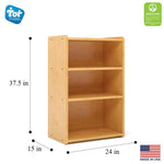 Tot Mate Small 3 - Tier School - Age Open Storage Shelf 24