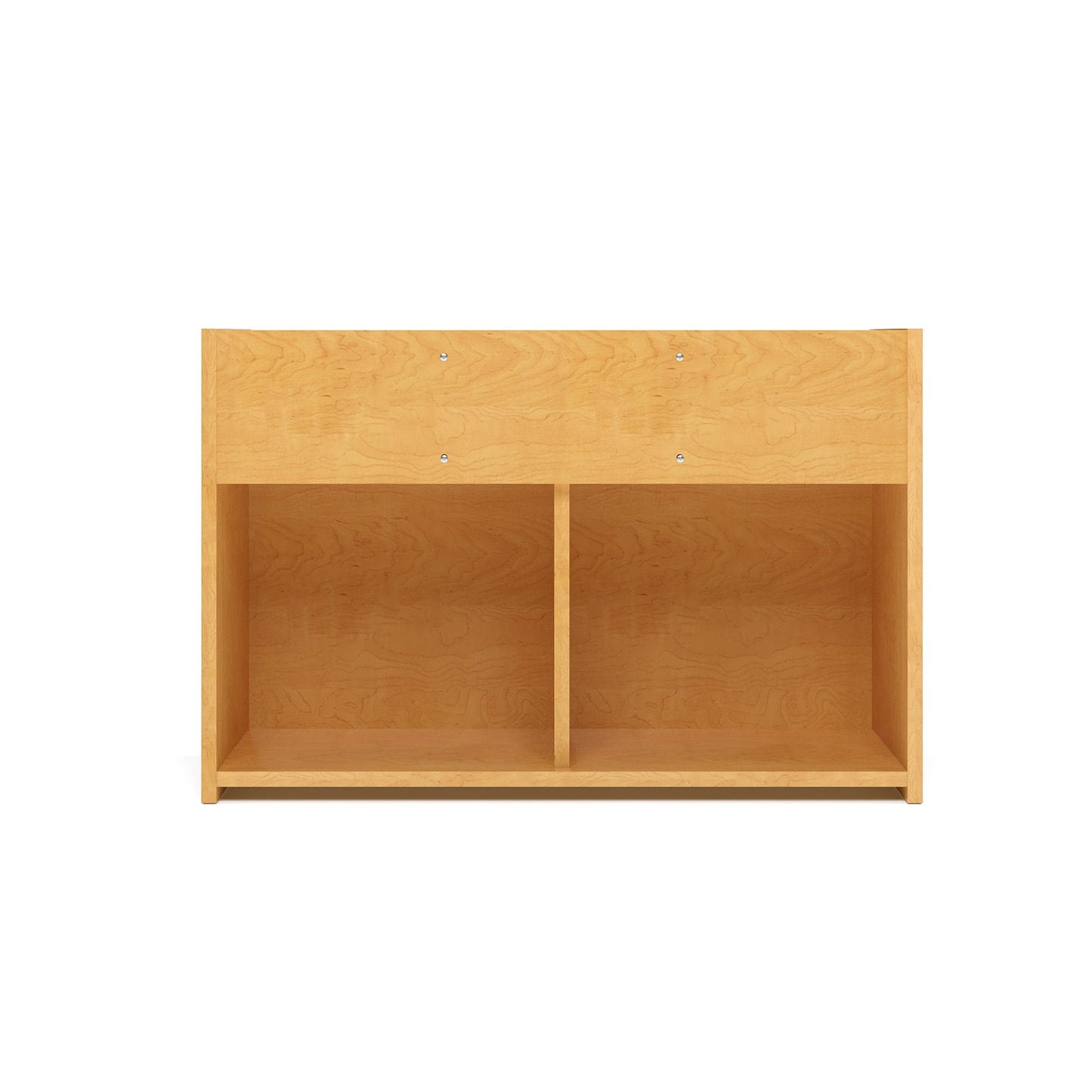 Tot Mate Large Book and Toy Storage Shelf with 3 - Compartment Top Well 36"W x 15"D x 24"H Assembled (TOT - TMS501A) - SchoolOutlet