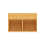 Tot Mate Large Book and Toy Storage Shelf with 3 - Compartment Top Well 36