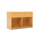 Tot Mate Large Book and Toy Storage Shelf with 3 - Compartment Top Well 36