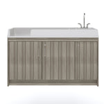 Tot Mate Baby Changing Table with Sink and Locking Storage 59.5