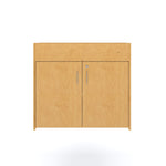 Tot Mate Compact Baby Changing Table with Lockable Storage 41.5