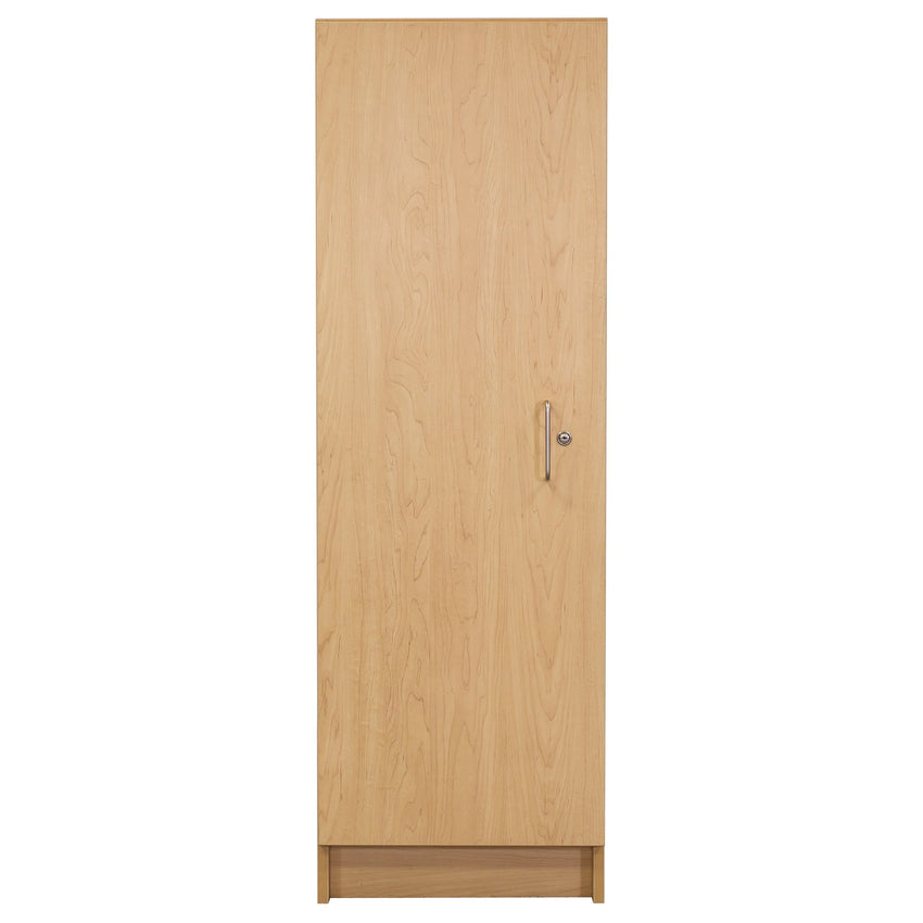 Tot Mate Heavy - Duty Locking Single Door Teacher Storage Cabinet 19.5"W x 20.5"D x 59.5"H Assembled (TOT - TM2084A) - SchoolOutlet