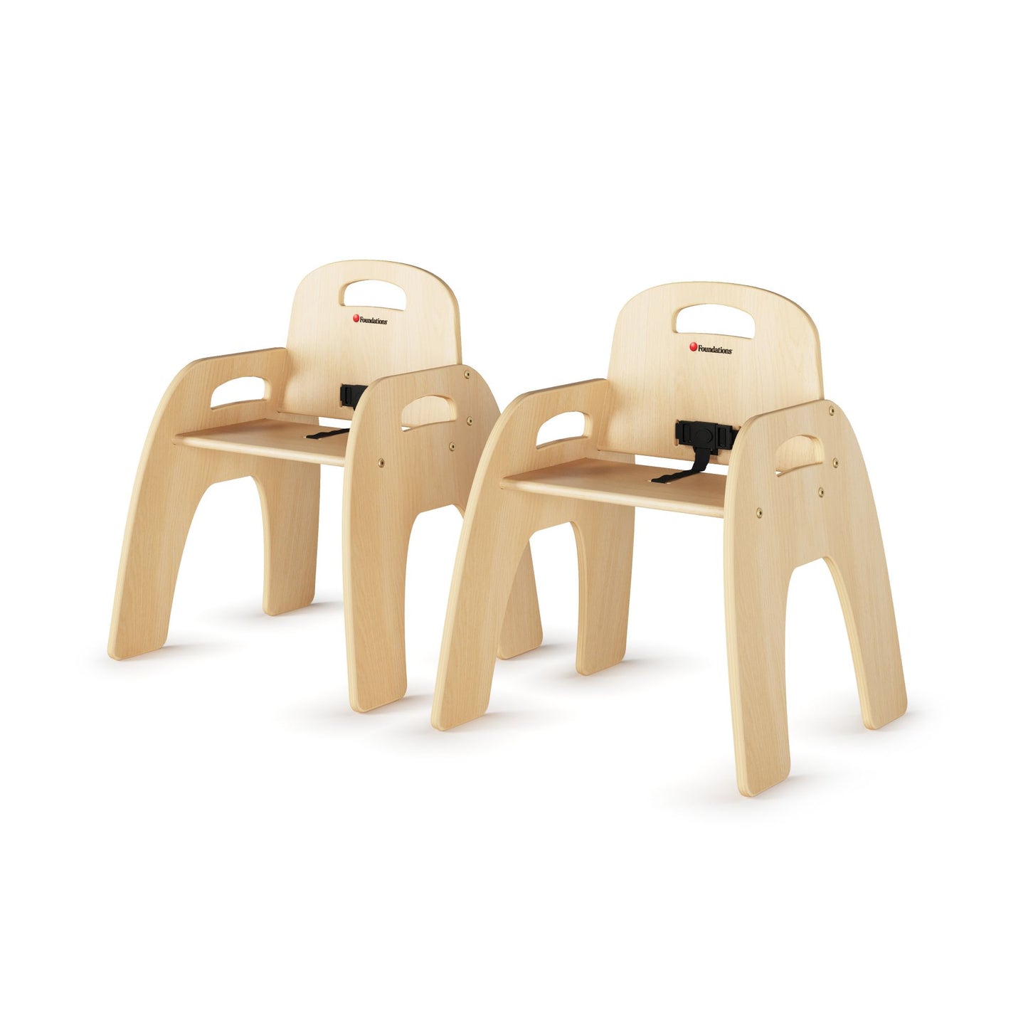 Foundations - Simple Sitter Birch Chair 13" Seat Height- Pack of 2 (FOU-4823047)
