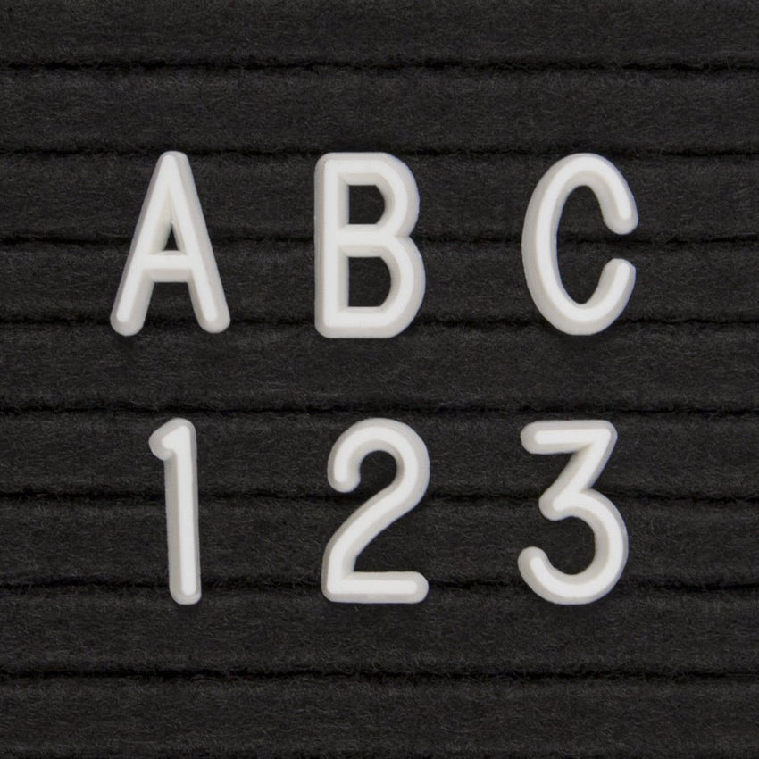 United Visual Helvetica Letter Sprue Set, 1/2" (UVP - UV52301) - SchoolOutlet