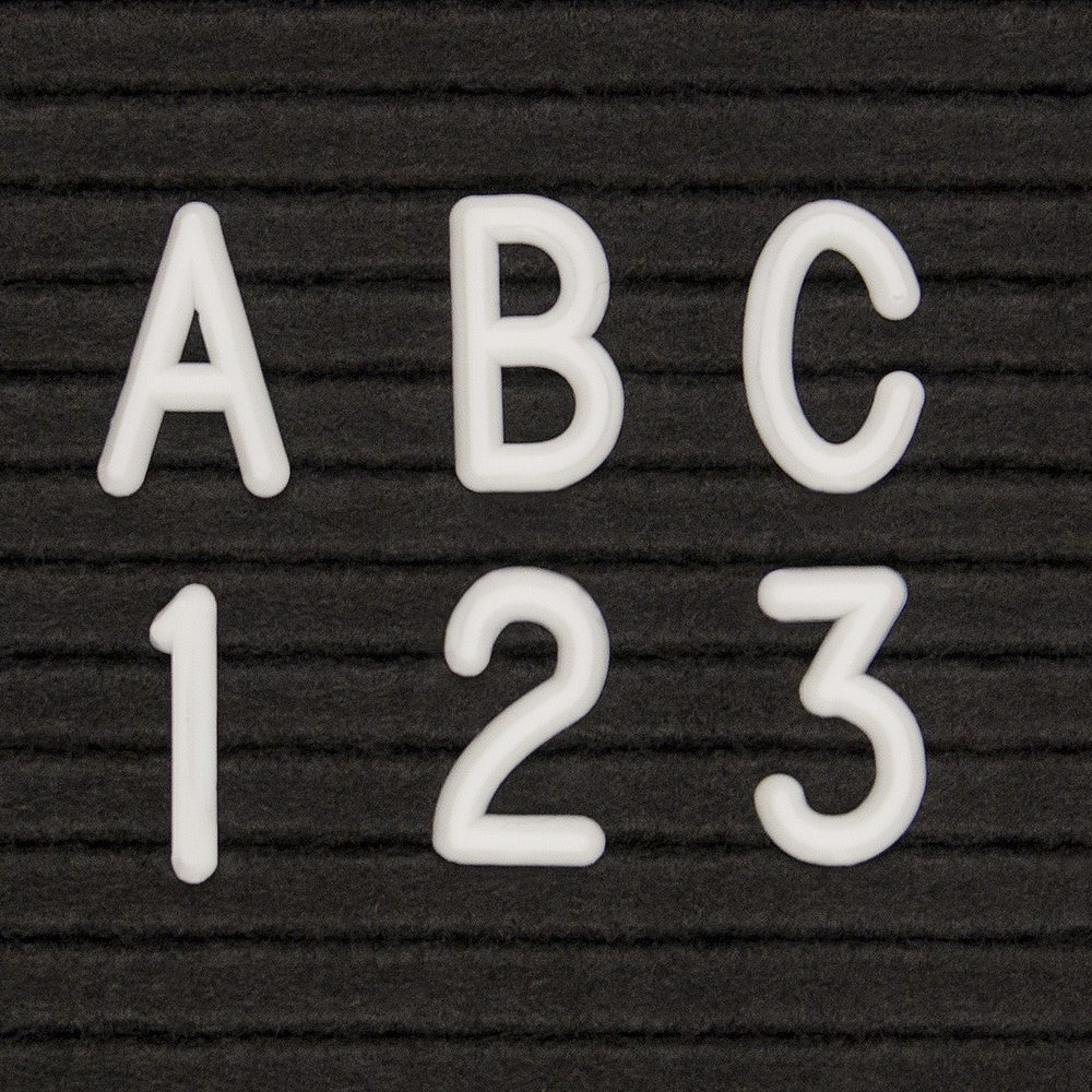 United Visual Helvetica Letter Sprue Set, 3/4" (UVP - UV52303) - SchoolOutlet