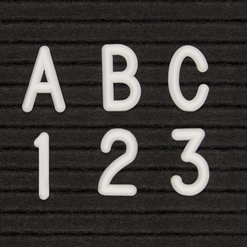 United Visual Helvetica Letter Sprue Set, 3/4" (UVP - UV52303) - SchoolOutlet