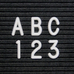 United Visual Helvetica Letter Sprue Set, 1" (UVP-UV52305)