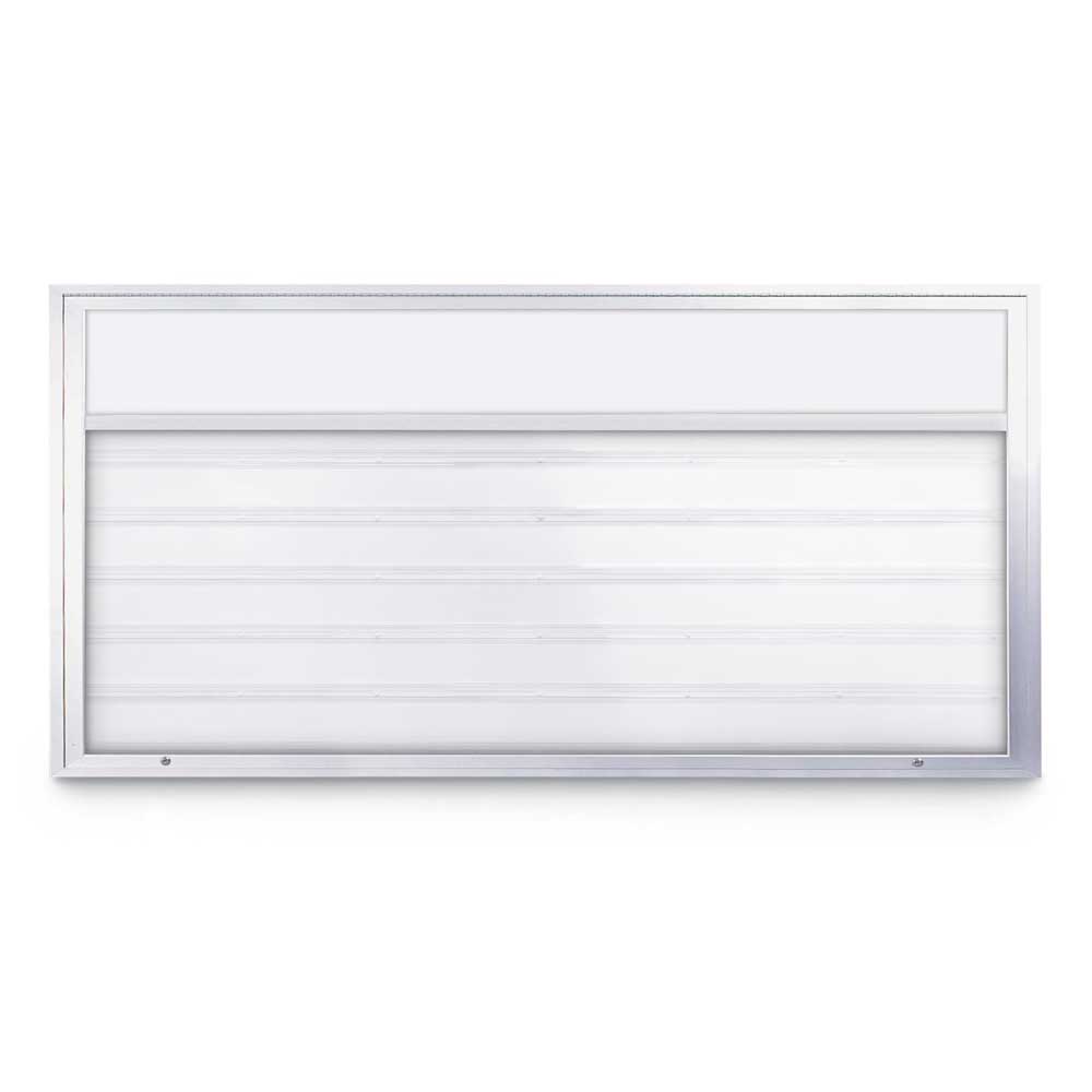 United Visual Economy Single - Sided Outdoor Readerboard - Non - Illuminated, 96" W (UVP - UVAT3000) - SchoolOutlet