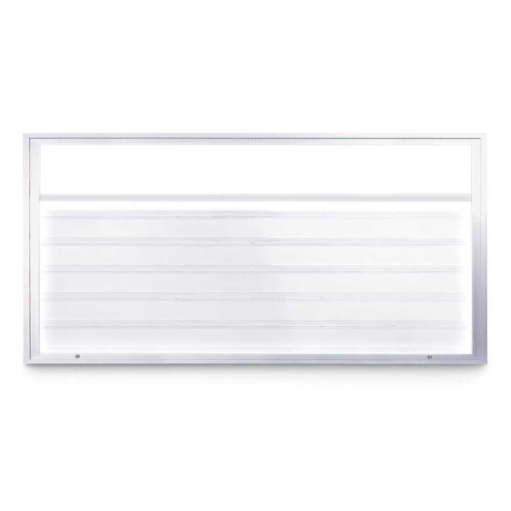 United Visual Economy Single - Sided Outdoor Readerboard - Illuminated, 96" W (UVP - UVAT3000LED) - SchoolOutlet