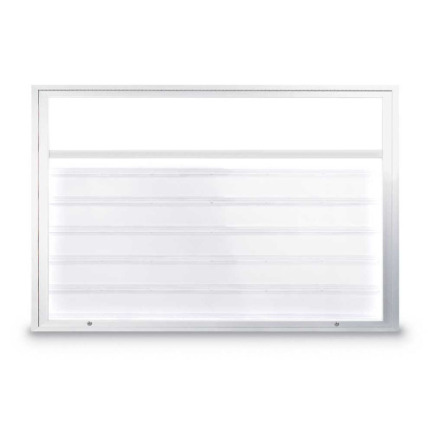 United Visual Economy Double - Sided Outdoor Readerboard - Illuminated, 72" W (UVP - UVBT2001LED) - SchoolOutlet