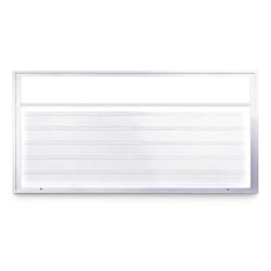 United Visual Economy Double-Sided Outdoor Readerboard - Illuminated, 96" W (UVP-UVBT3001LED)