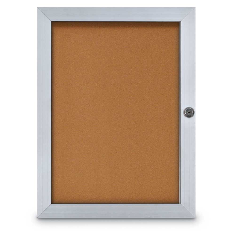United Visual Elevator Enclosed Bulletin Board, 18" W x 24" H (UVP - UVEB1824) - SchoolOutlet