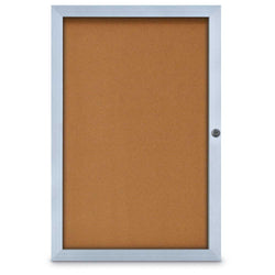 United Visual Elevator Enclosed Bulletin Board, 24" W x 36" H (UVP-UVEB2436)