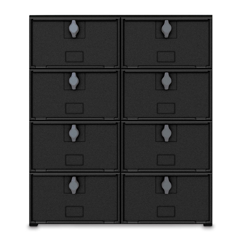 United Visual Cell Phone & Laptop Lockers - 8 Lockers (UVP - UVLOC08B) - SchoolOutlet
