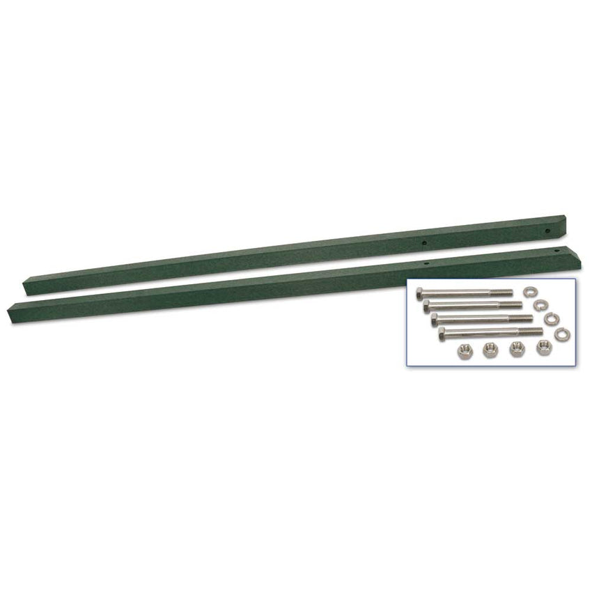 United Visual Outdoor Message Board Posts, 4" W x 4" L x 120" H (UVP - UVMCP) - SchoolOutlet