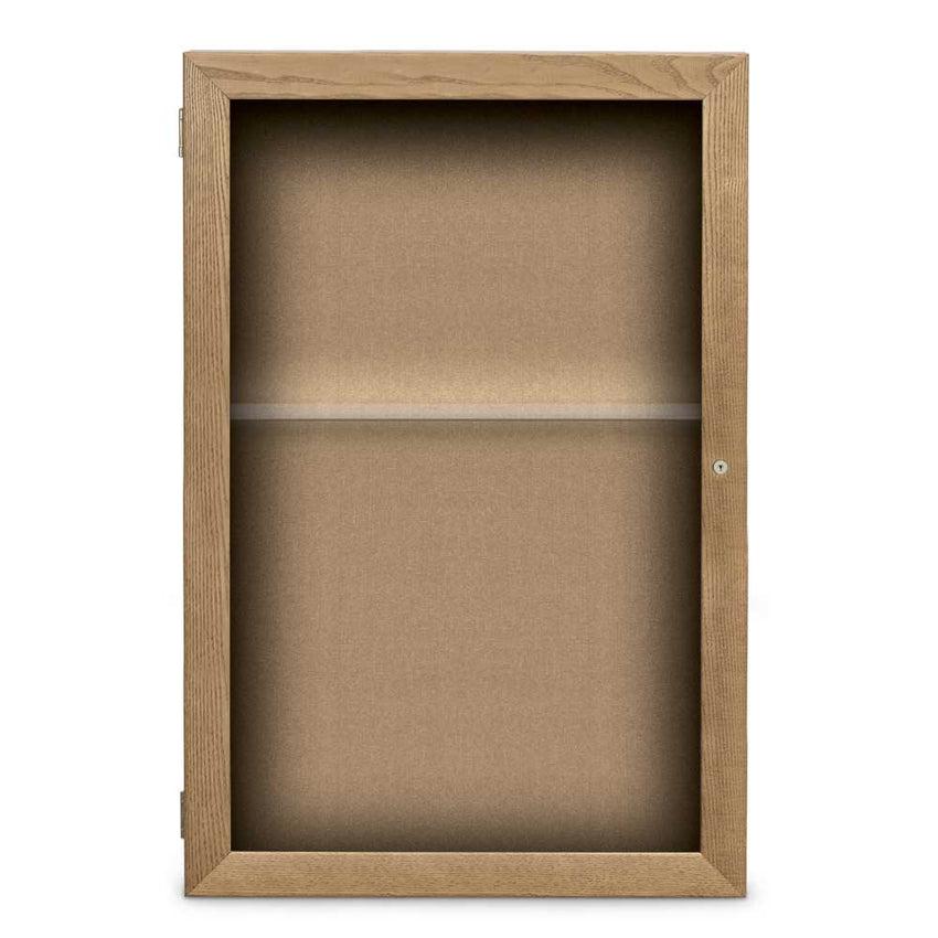 United Visual Memorabilia Display Case, 24" W x 36" H (UVP - UVMCS2436S) - SchoolOutlet