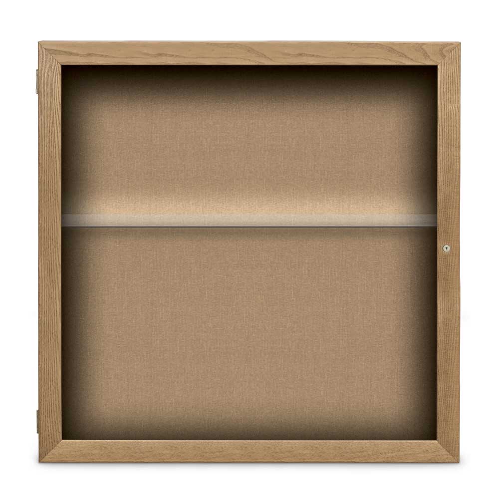 United Visual Memorabilia Display Case, 36" W x 36" H (UVP - UVMCS3636S) - SchoolOutlet