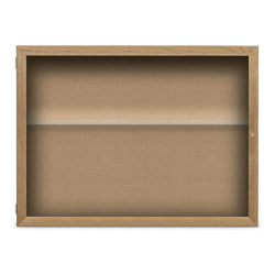 United Visual Memorabilia Display Case, 48" W x 36" H (UVP-UVMCS4836S)