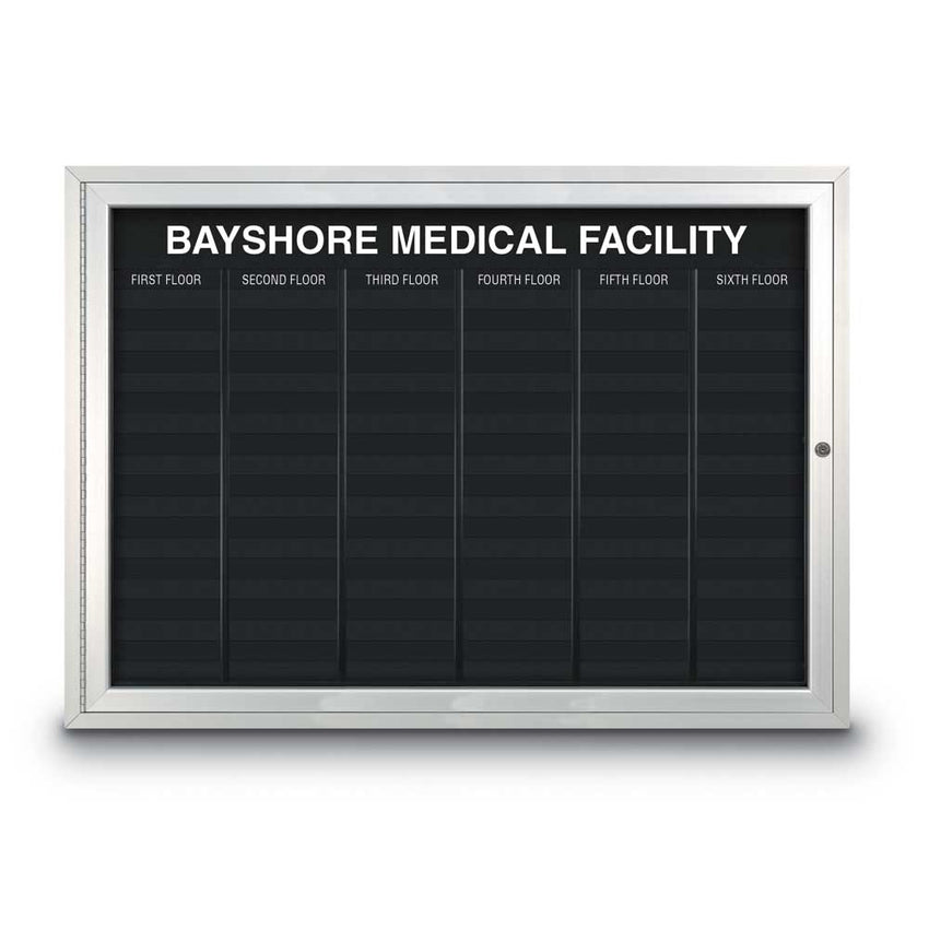 United Visual AD - Type Directory Board, 47" W X 34" H (UVP - UVNDAD300) - SchoolOutlet