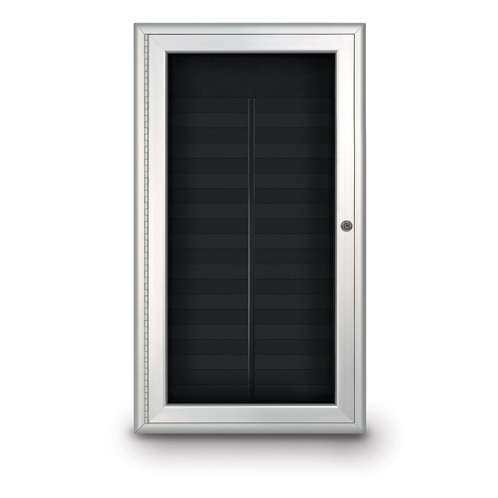 United Visual Directory Board w/ Radius Frame, 19" W x 34" H (UVP - UVNDADR100) - SchoolOutlet
